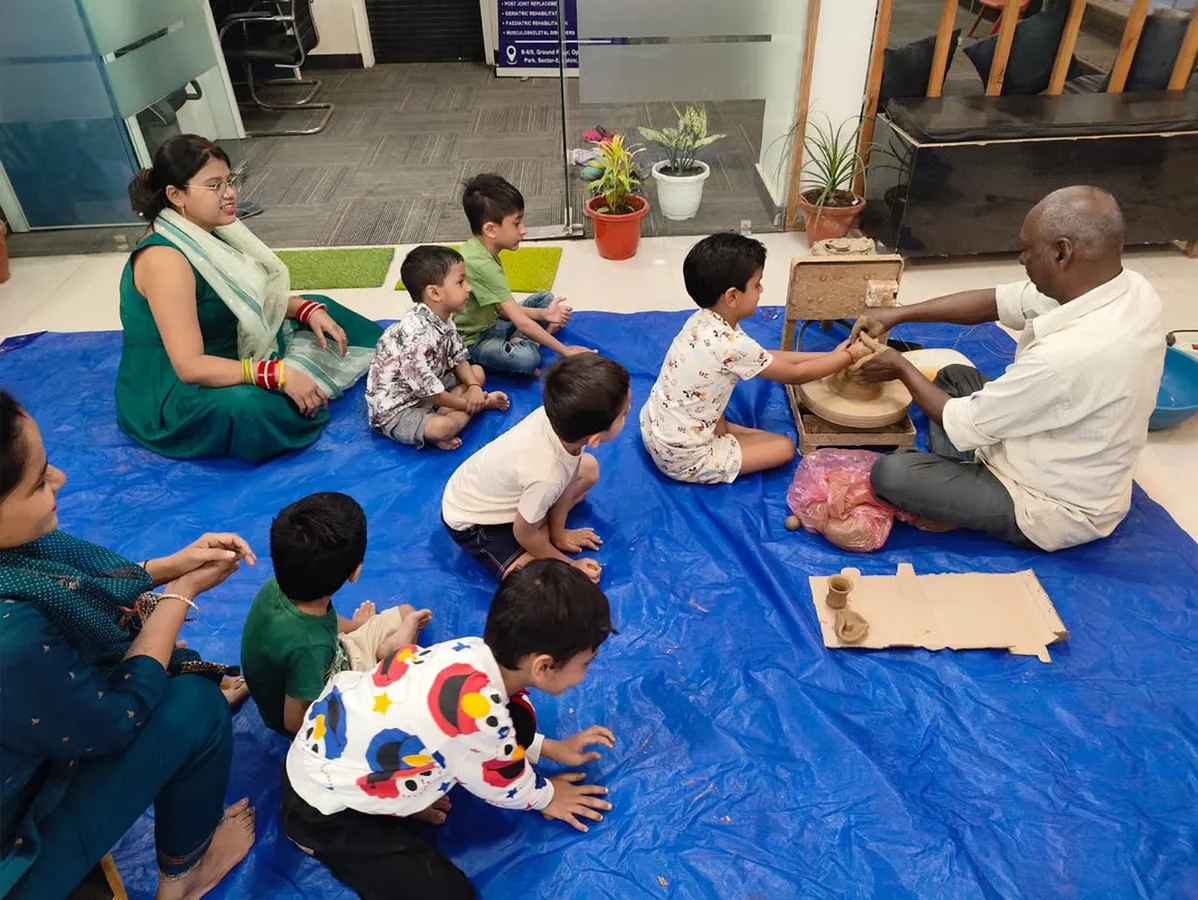 Therapy centre festival activity for children